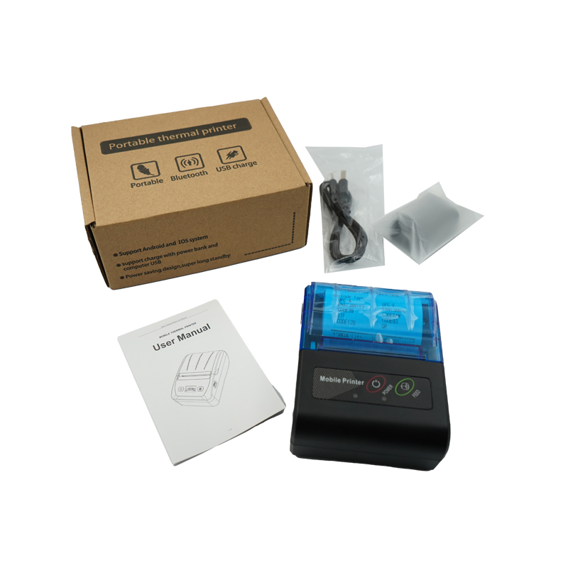 Przenośna drukarka termiczna Bluetooth