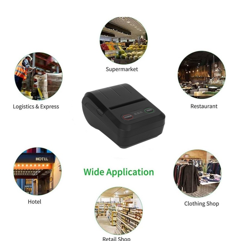 Jakie są obszary zastosowań drukarek termicznych 58 mm?